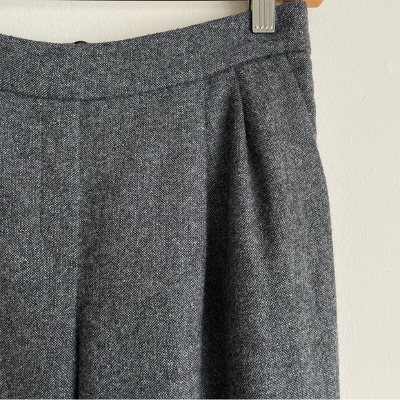 Aritzia Babaton Cohen Wool Blend Cropped Ankle Pant in Charcoal - Picture 6 of 15
